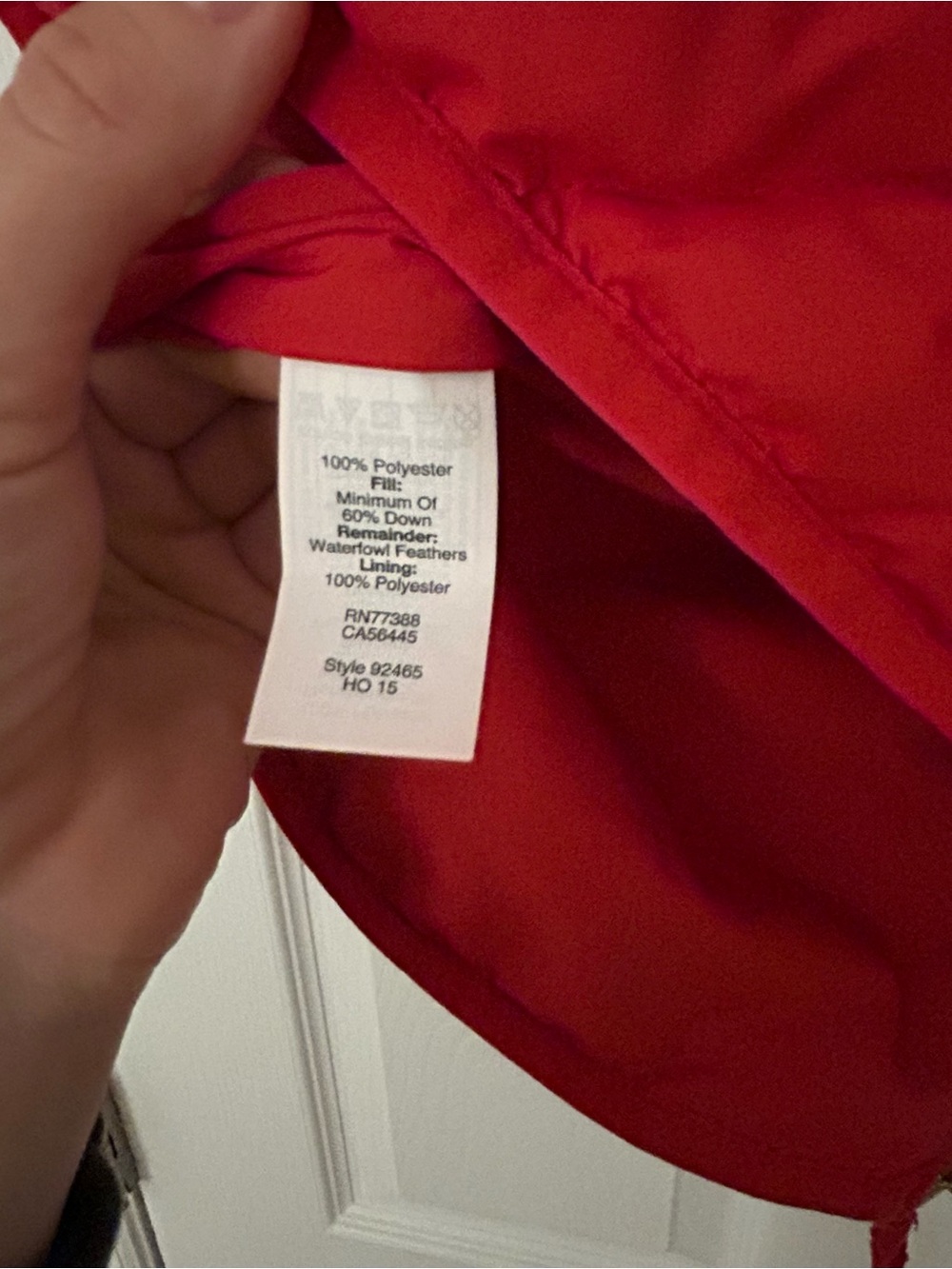 J. Crew Quilted Red Sleeveless Puffer Vest XS - Picture 4 of 4